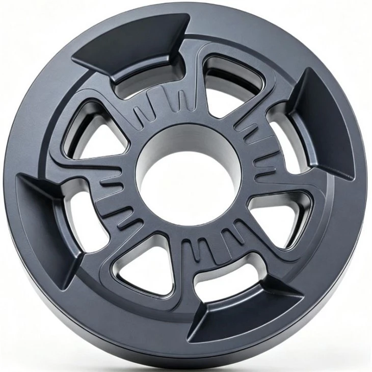 5 Axis Machined Aluminum Anodize Part