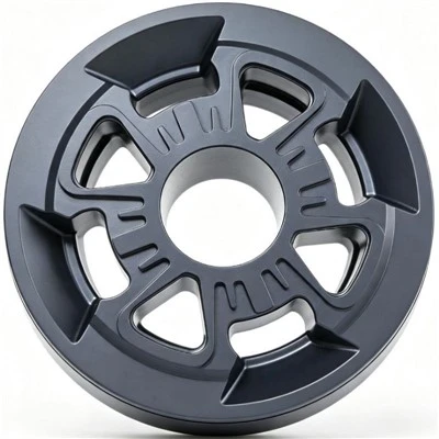 5 Axis Machined Aluminum Anodize Part