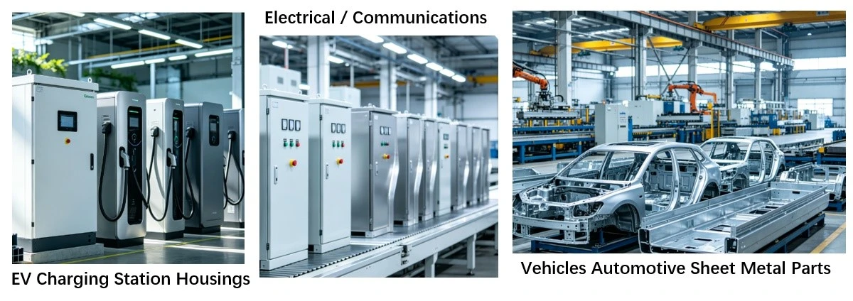 Typical Application Industries and Products Typical Application Industries and Products